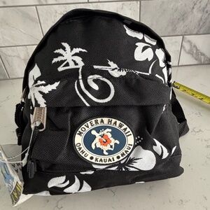 Movera Hawaii Black & White Mini Backpack